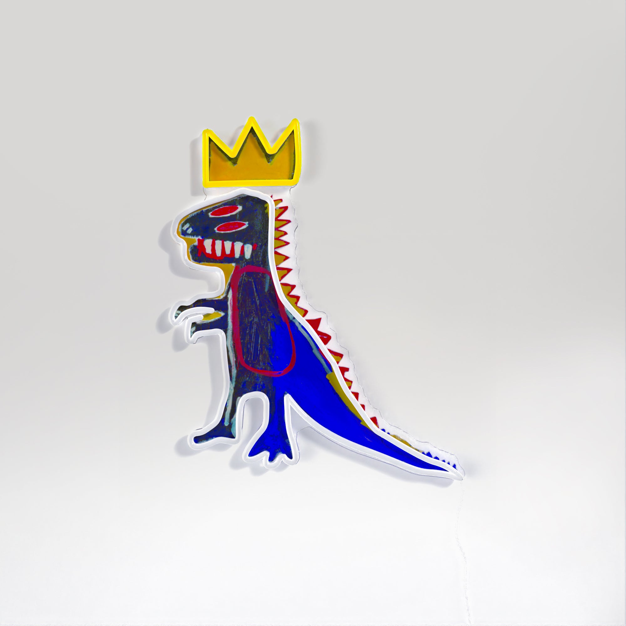 PEZ Dispenser YP x Jean Michel Basquiat, LED neon sign