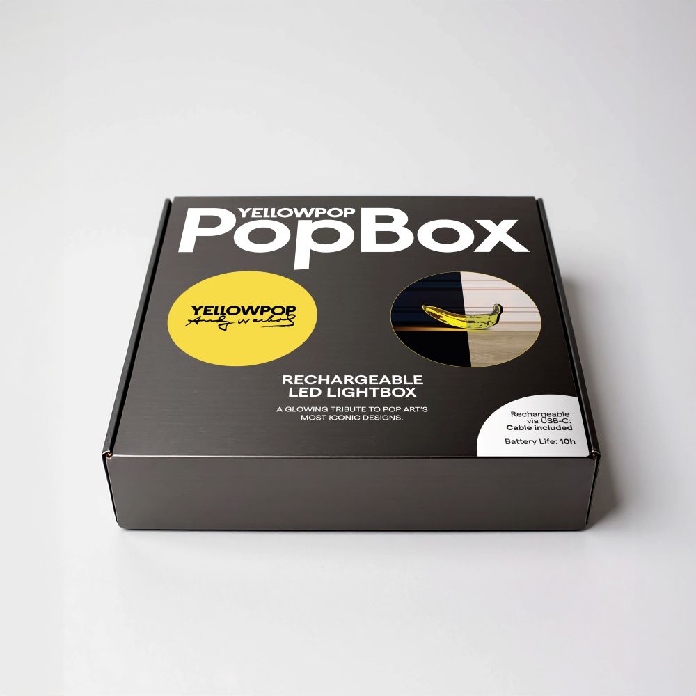 PopBox Banana by Andy Warhol – YELLOWPOP
