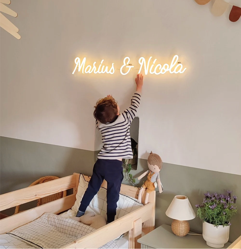 Custom Neon Sign for Kid