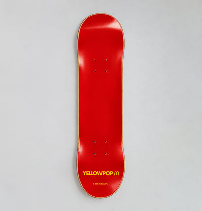 Skateboard Classic Red  McDonalds x Yellowpop