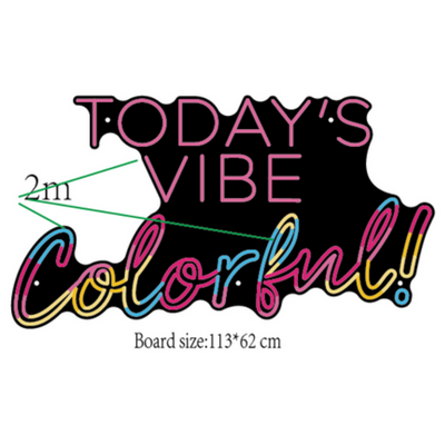 今日のバイブ カラフル（ダブル）