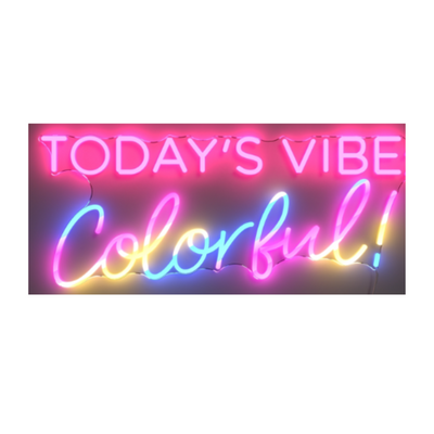 今日の雰囲気  カラフル