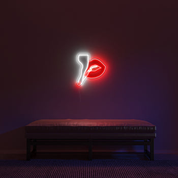 Smoke by Tom Wesselmann, LED neon sign