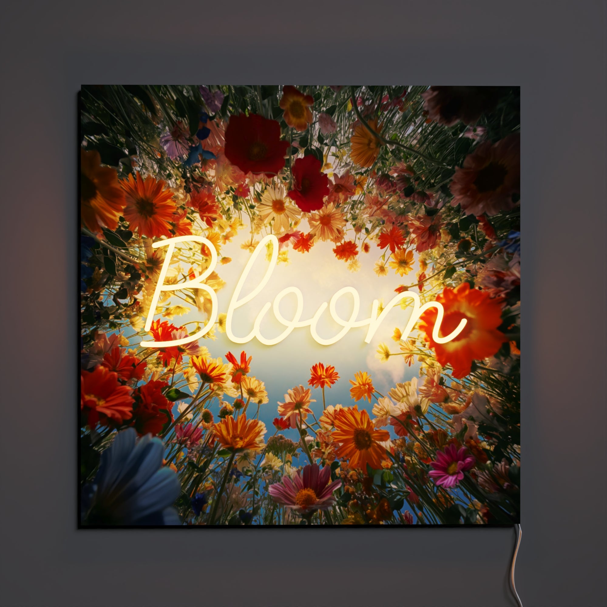 Bloom by Yellowpop Wonderland, led neon sign