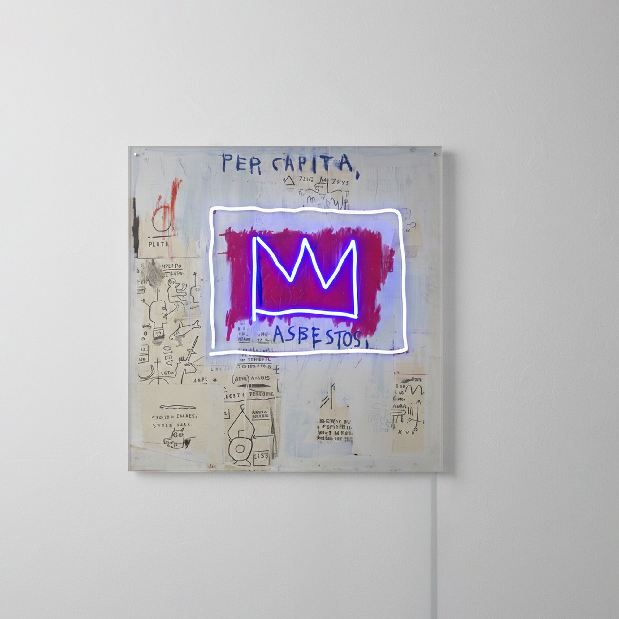 Blue Crown YP x Jean Michel Basquiat