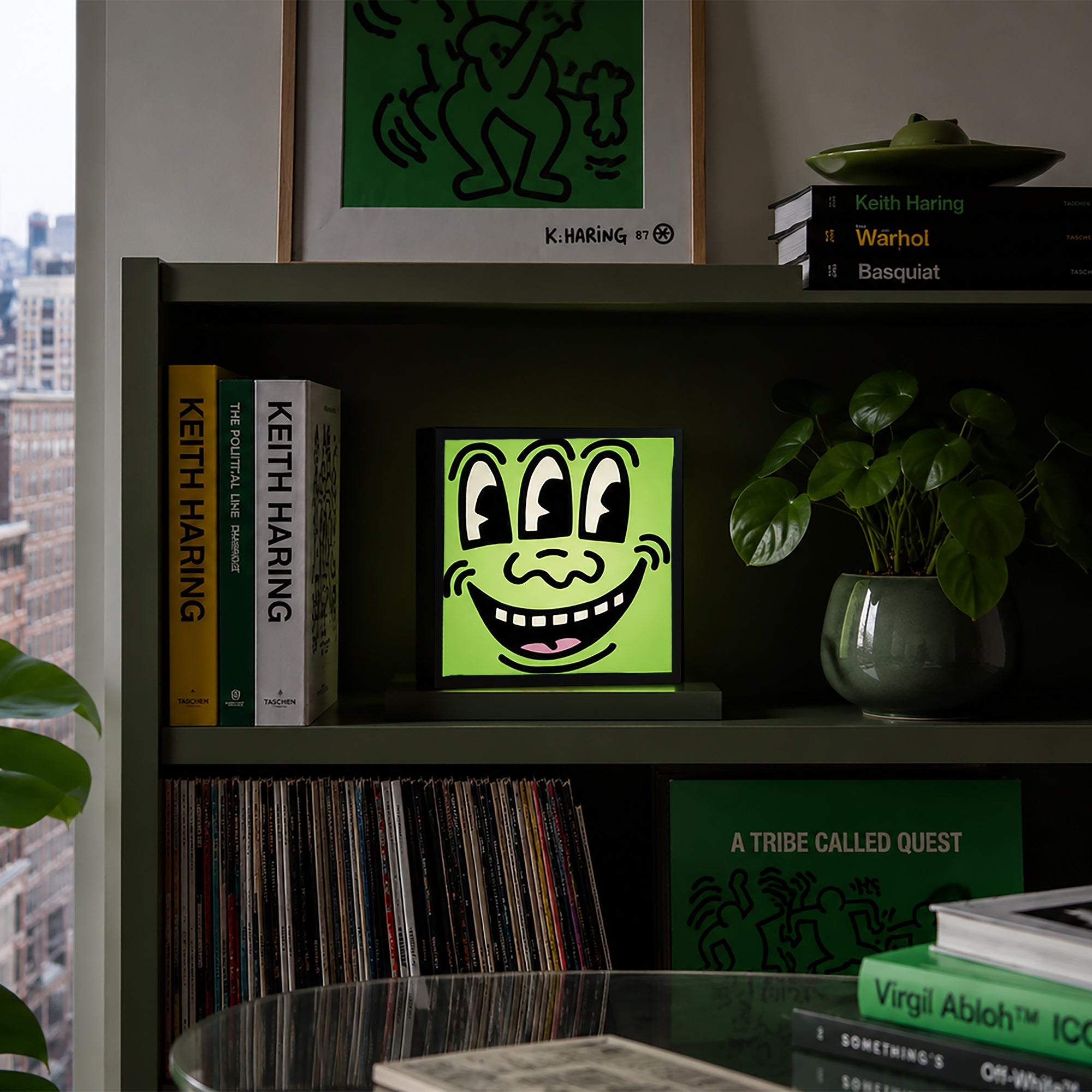 PopBox Triple Eye by Keith Haring