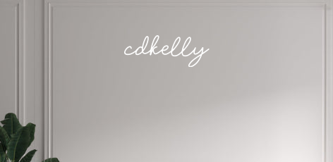 Custom text: cdkelly - YELLOWPOP USA