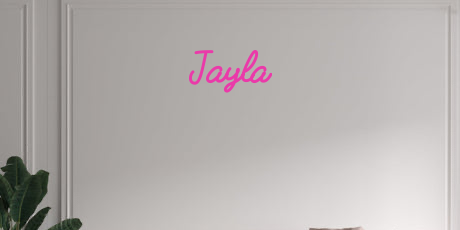 Custom text: Jayla - YELLOWPOP USA