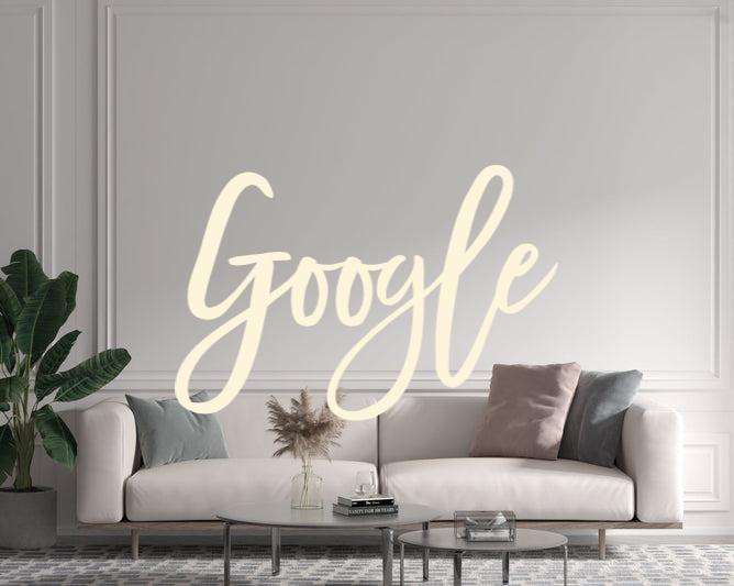 Custom text: Google - YELLOWPOP USA