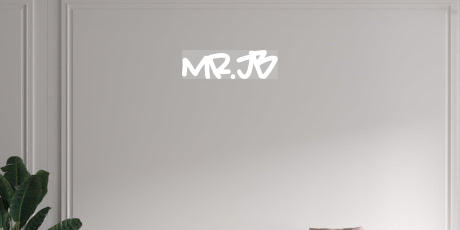 Custom text: Mr.JB
