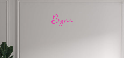 Custom text: Brynn