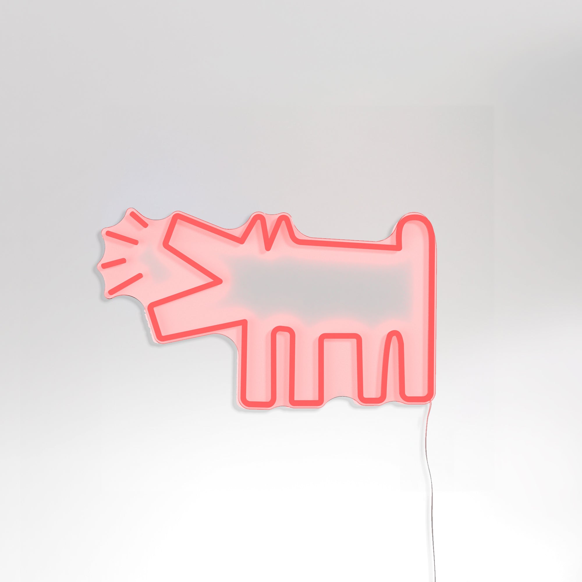 Barking Dog, YP x Keith Haring, LED neon sign – YELLOWPOP Barking Dog, YP x Keith Haring, LED neon sign – YELLOWPOP