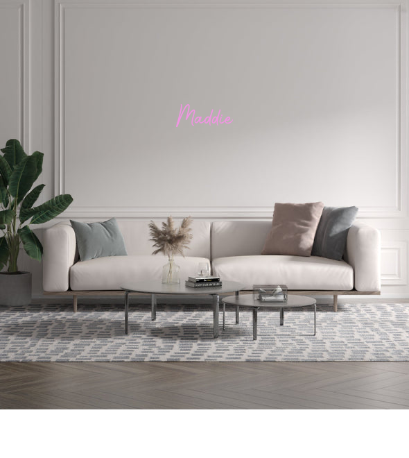 Custom text: Maddie