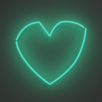 Geometric Heart - LED neon sign