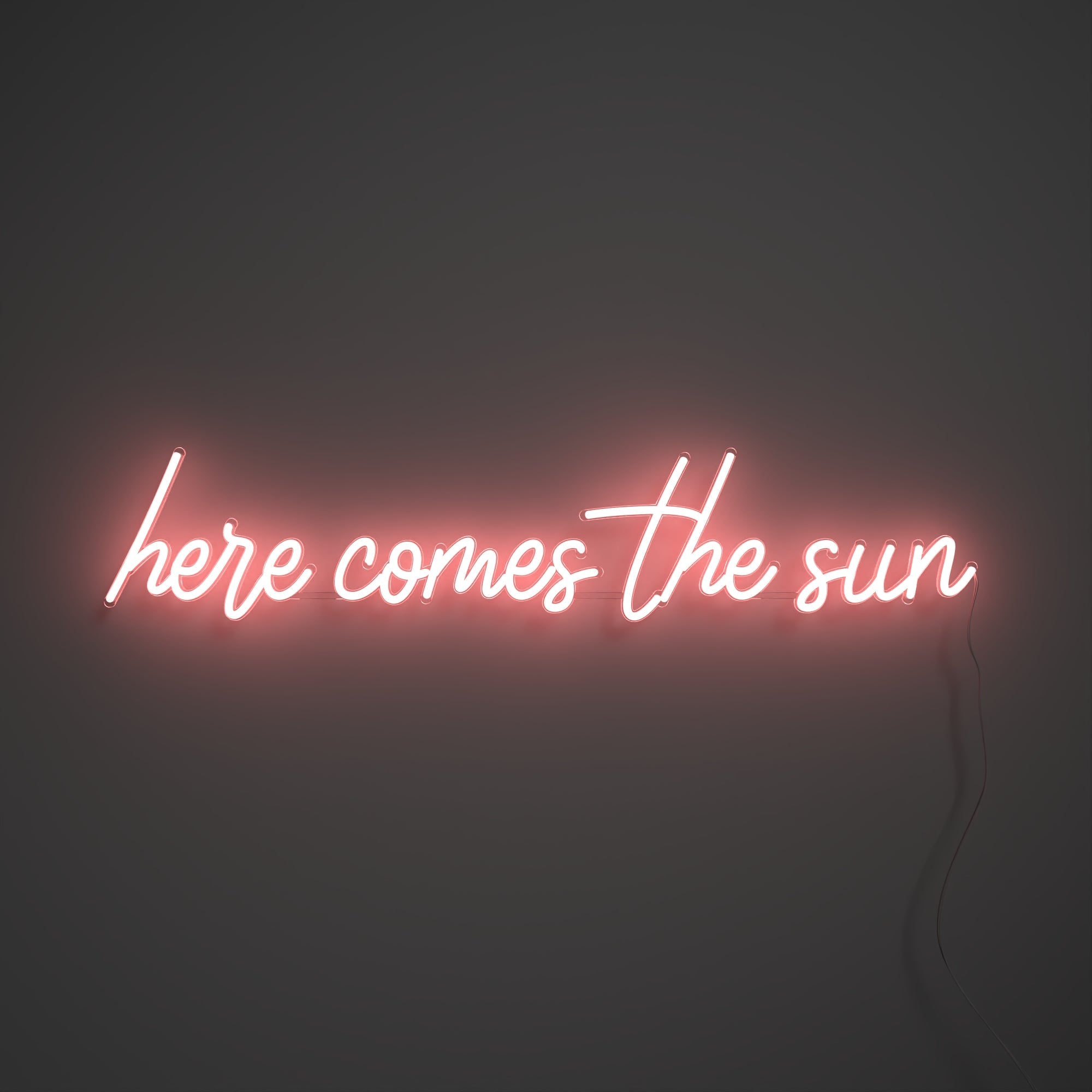 Here comes the sun - LED neon sign - YELLOWPOP USA