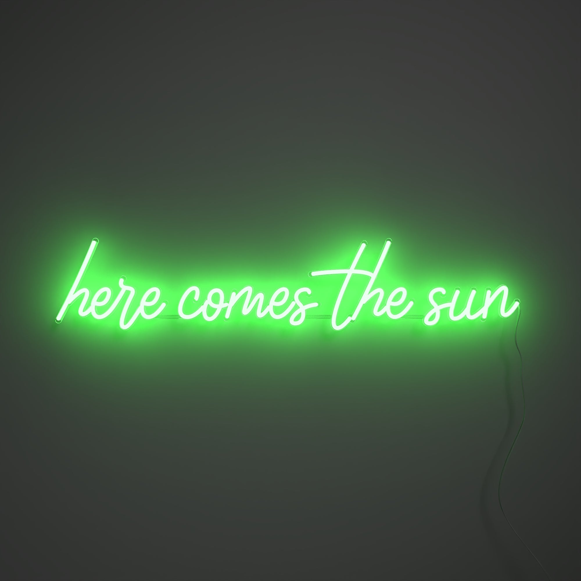 Here comes the sun - LED neon sign - YELLOWPOP USA