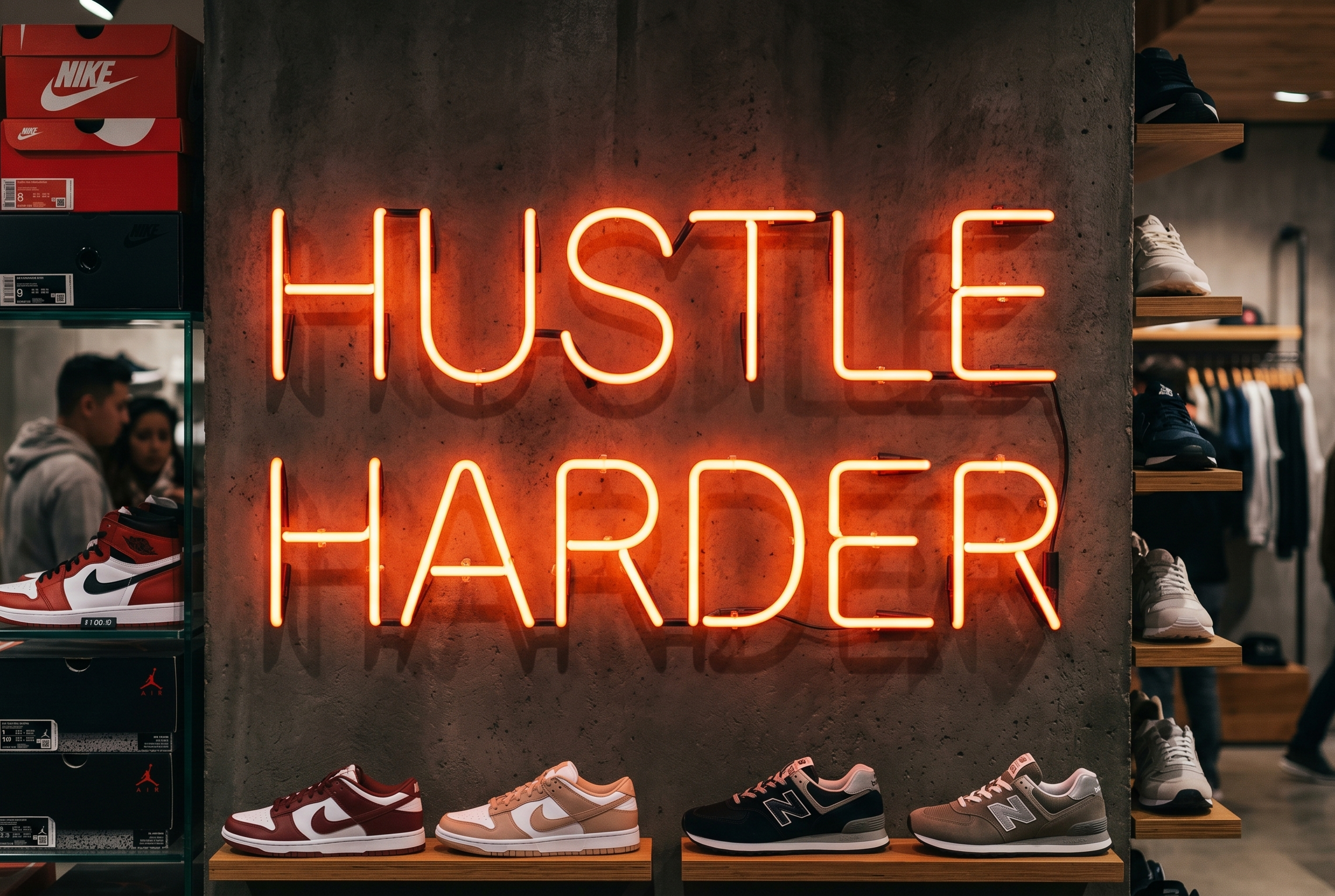 Hustle harder - YELLOWPOP USA