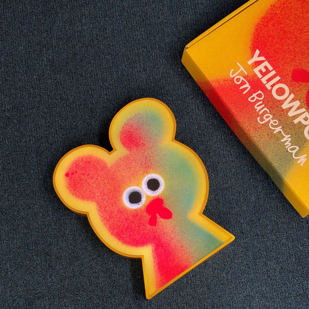 PopBox Bear by Jon Burgerman - YELLOWPOP USA