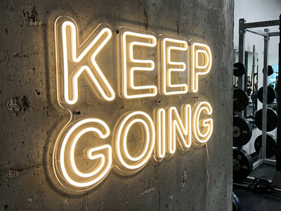 Keep going