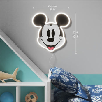 Mickey Printed Face by Yellowpop, LED neon sign