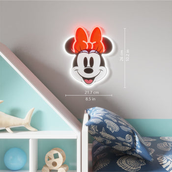 Minnie Printed Face by Yellowpop, LED neon sign