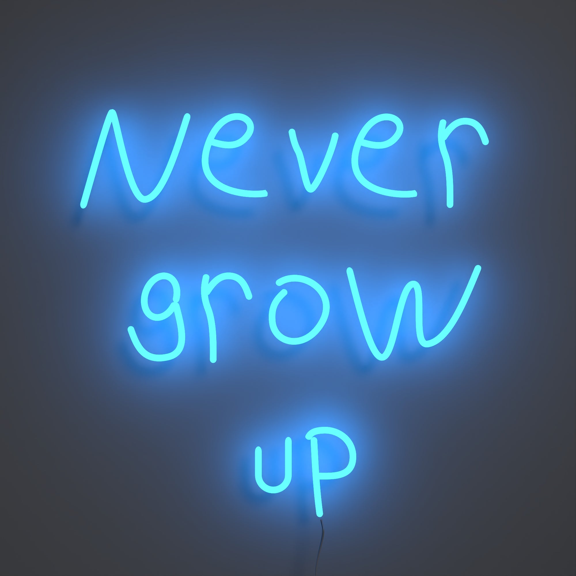 Never grow up - LED neon sign - YELLOWPOP USA