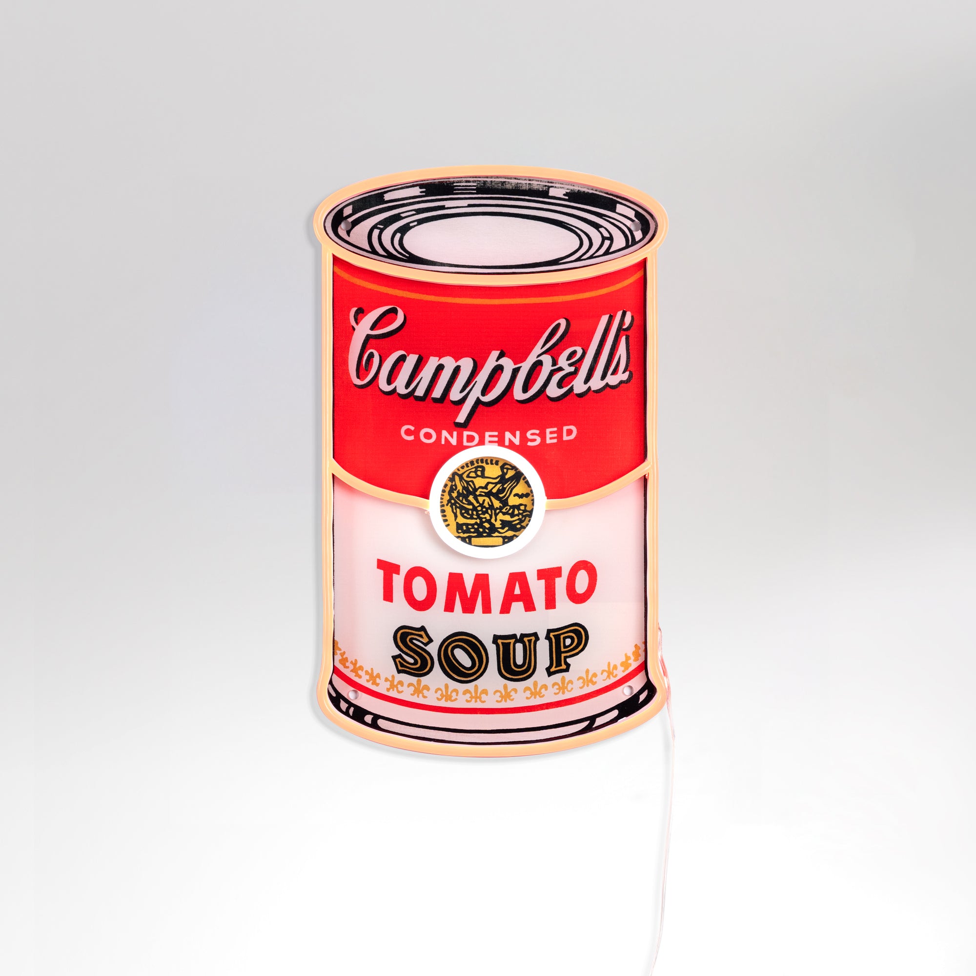 New Campbell Yellowpop x Andy Warhol, led neon sign