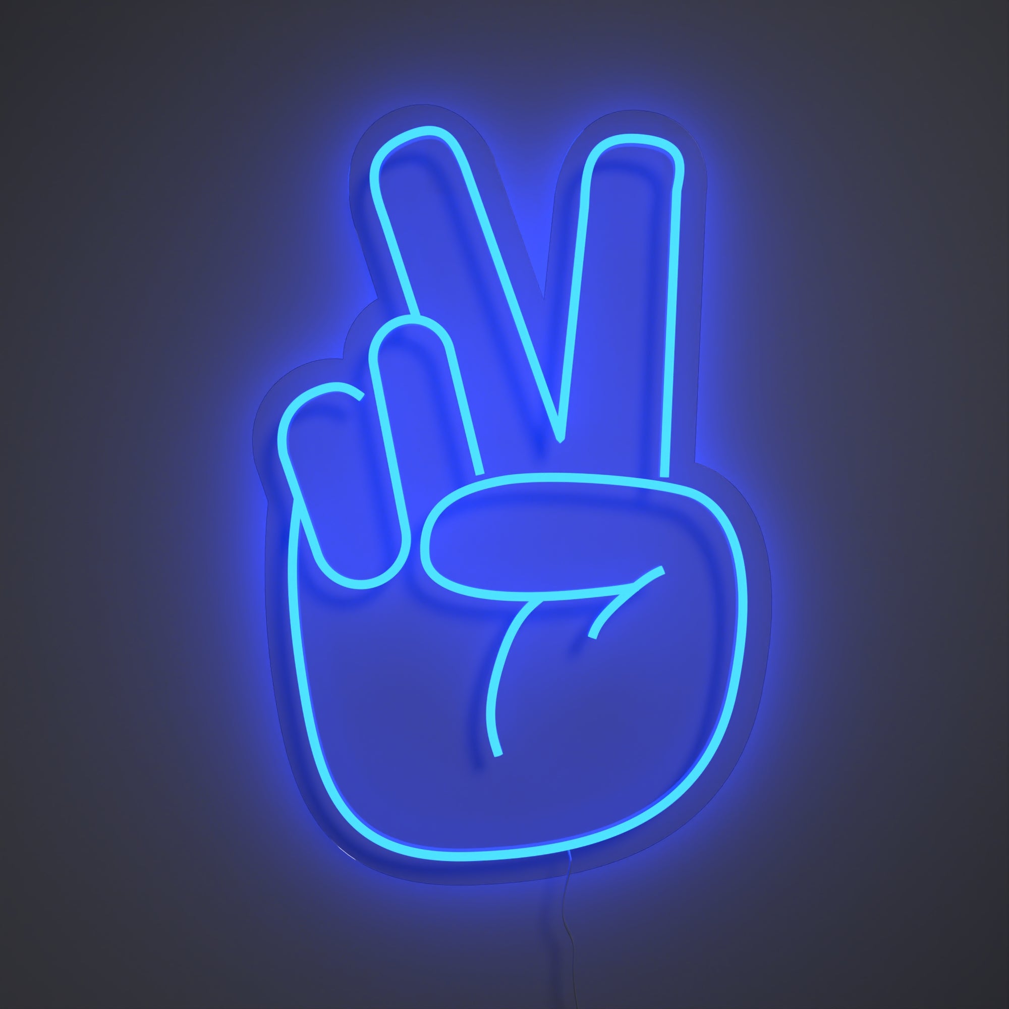 ピースハンド - LEDネオンサイン