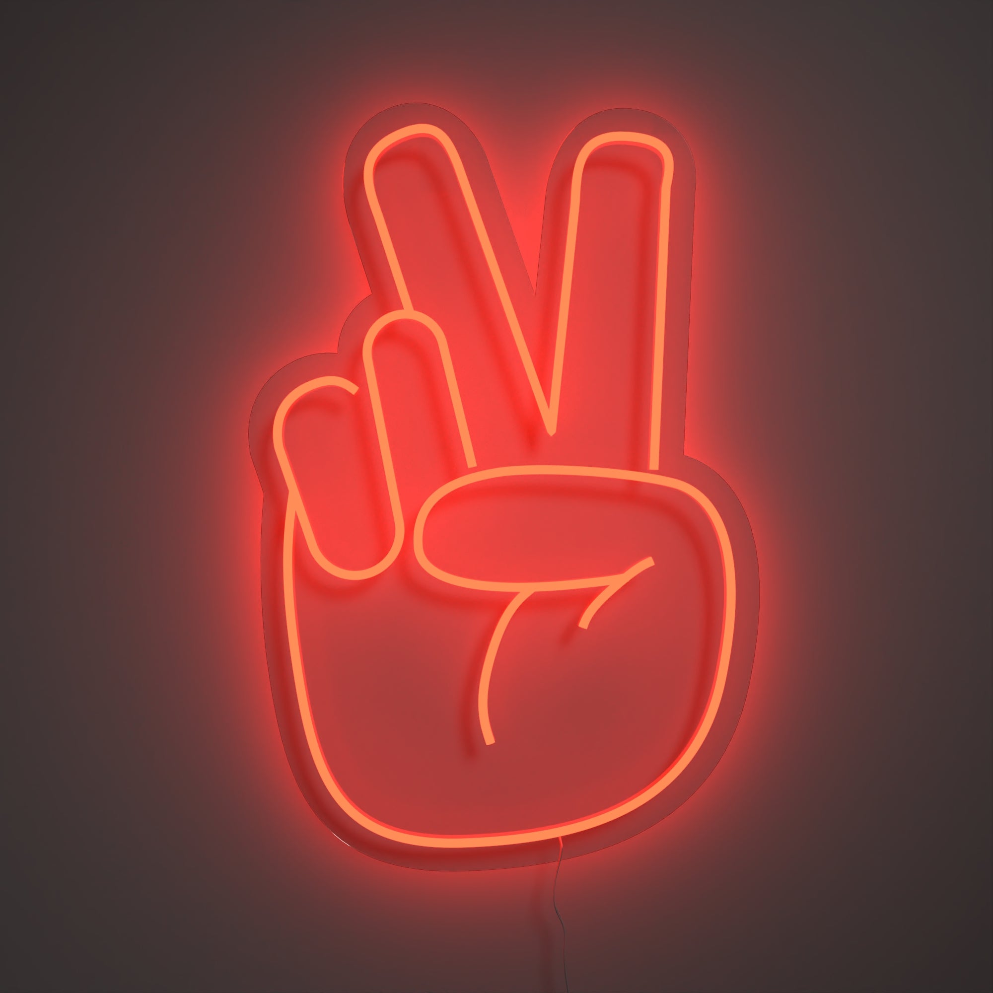 ピースハンド - LEDネオンサイン