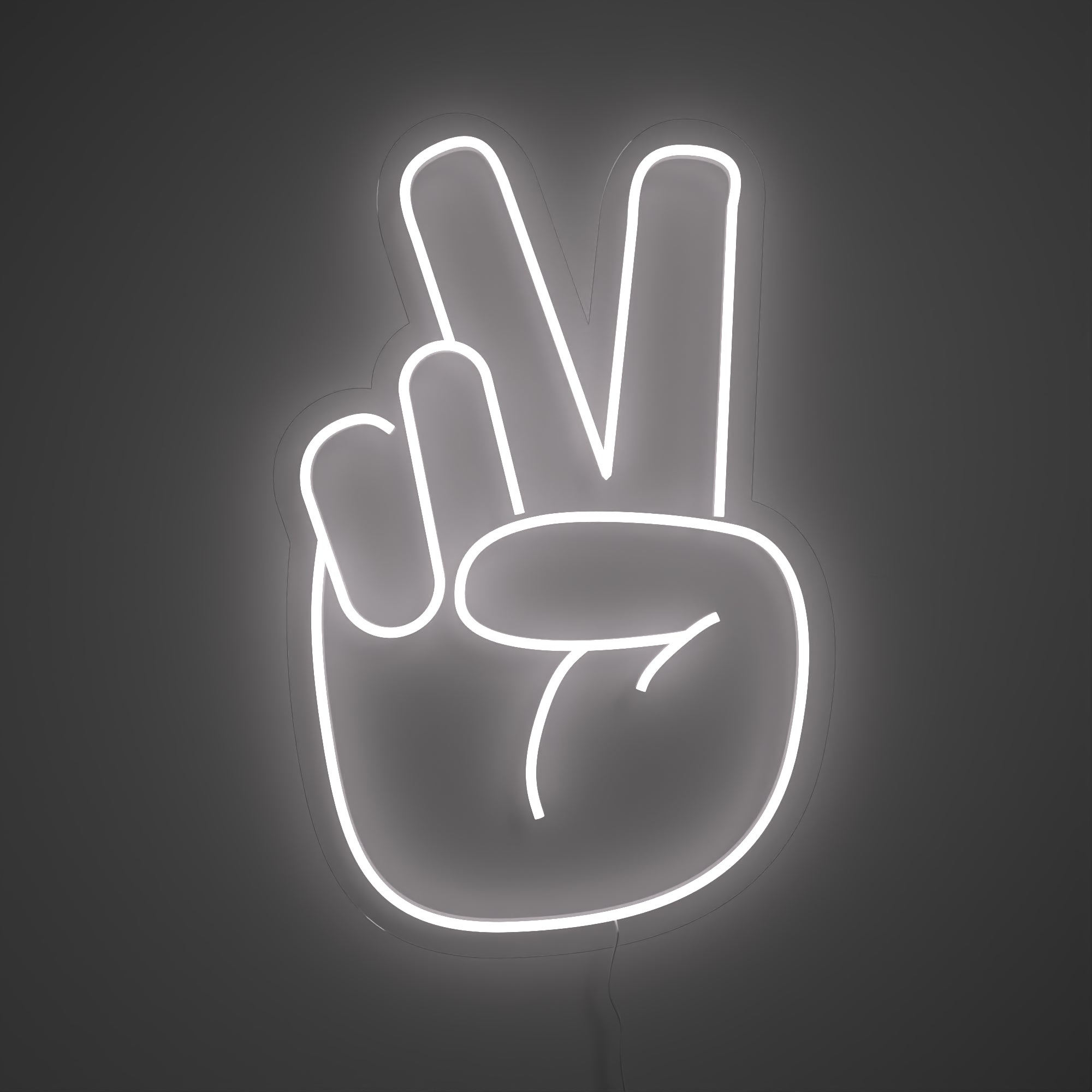 ピースハンド - LEDネオンサイン