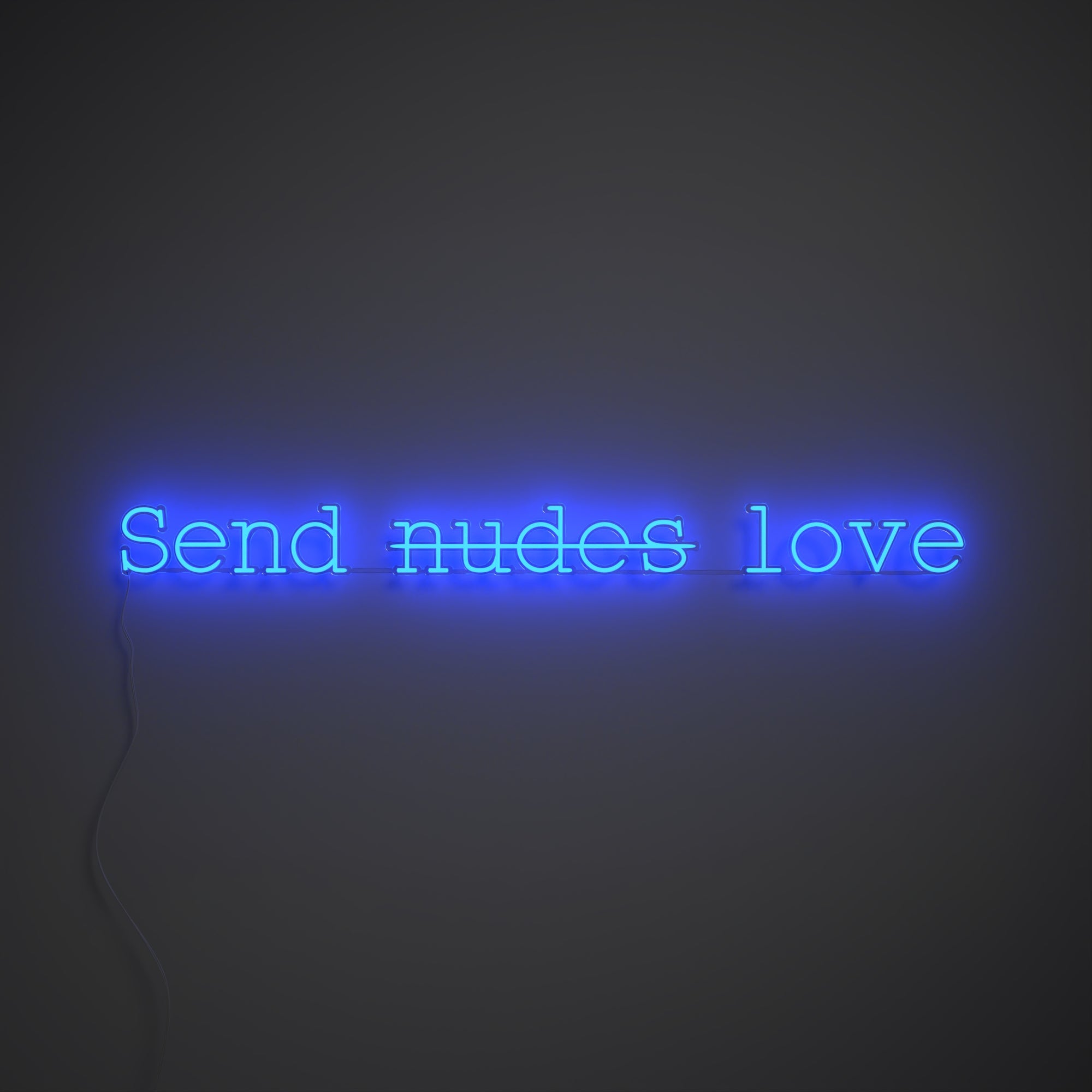 Send love - LED neon sign