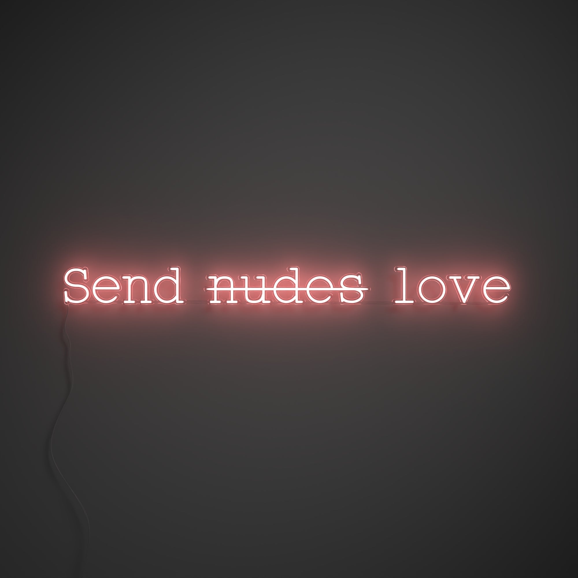 Send love - LED neon sign - YELLOWPOP USA