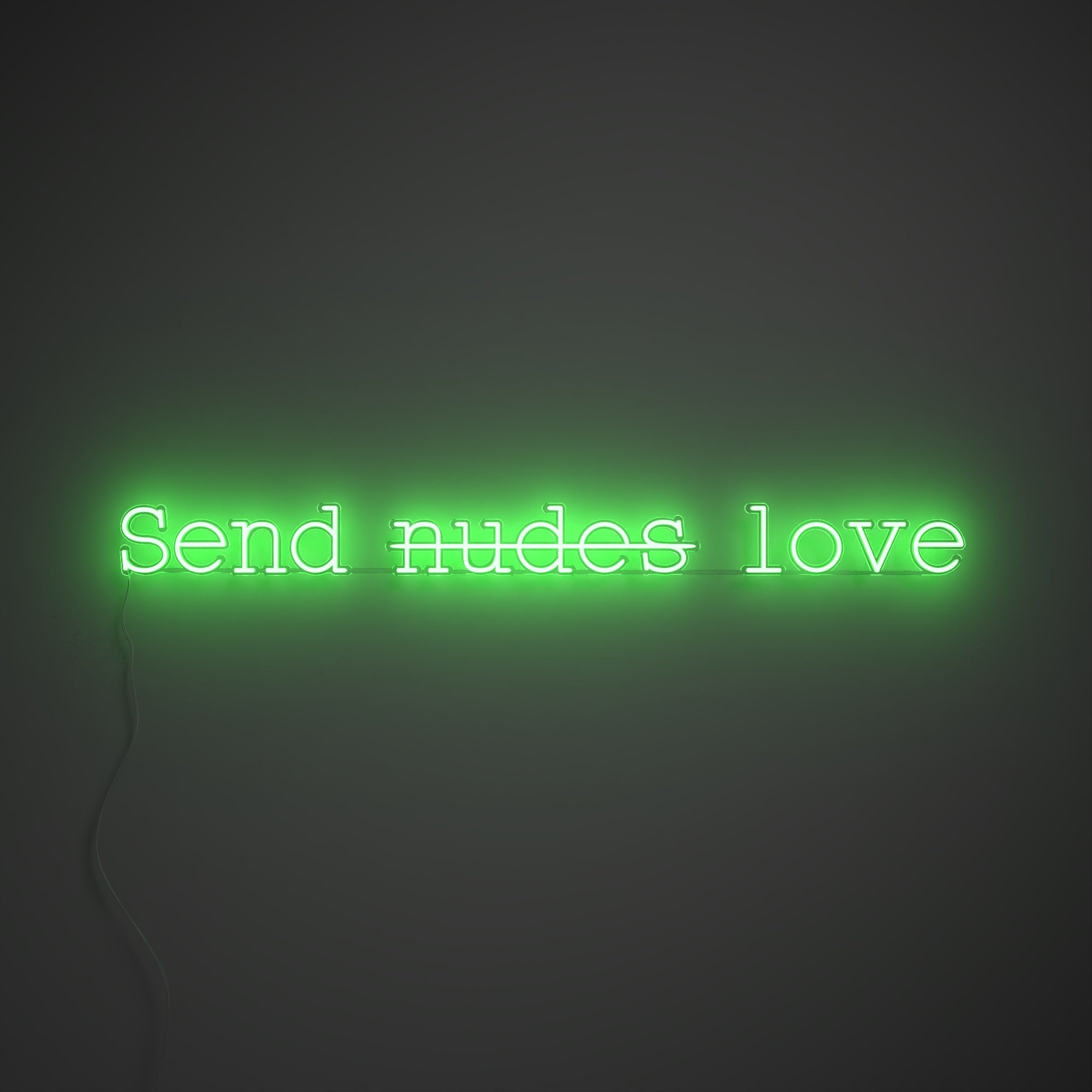 Send love - LED neon sign - YELLOWPOP USA