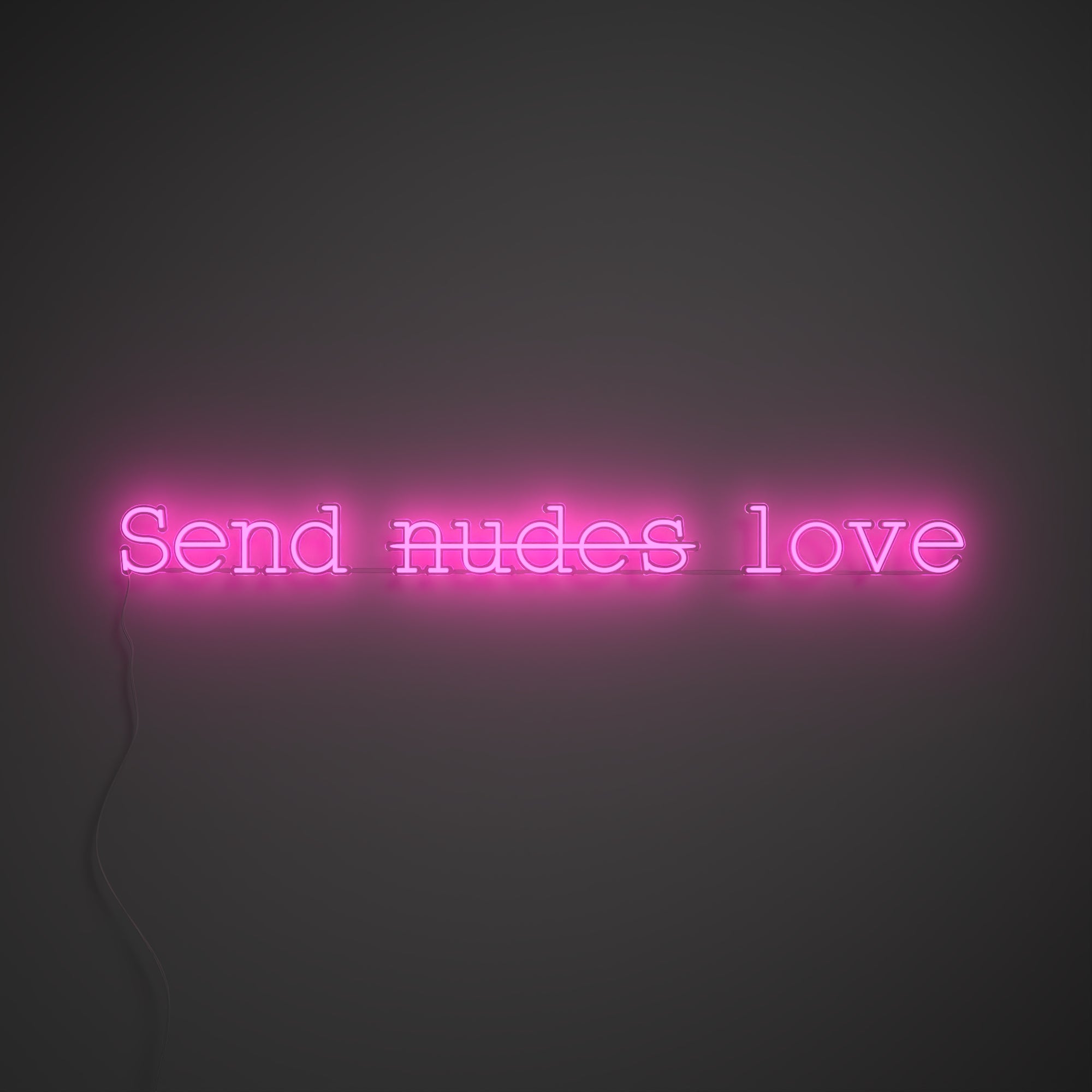 Send love - LED neon sign - YELLOWPOP USA
