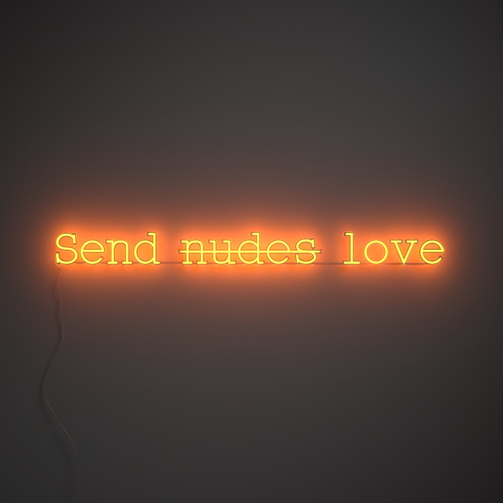 Send love - LED neon sign - YELLOWPOP USA