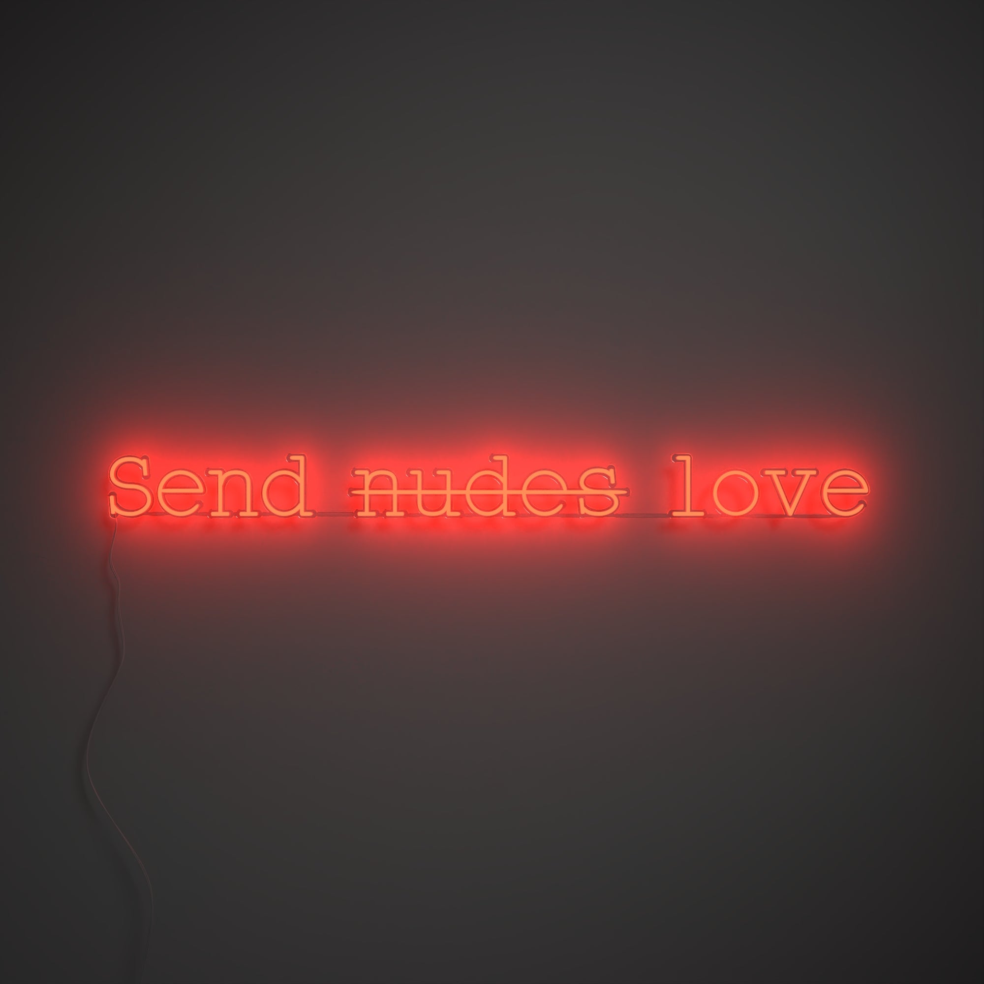Send love - LED neon sign - YELLOWPOP USA
