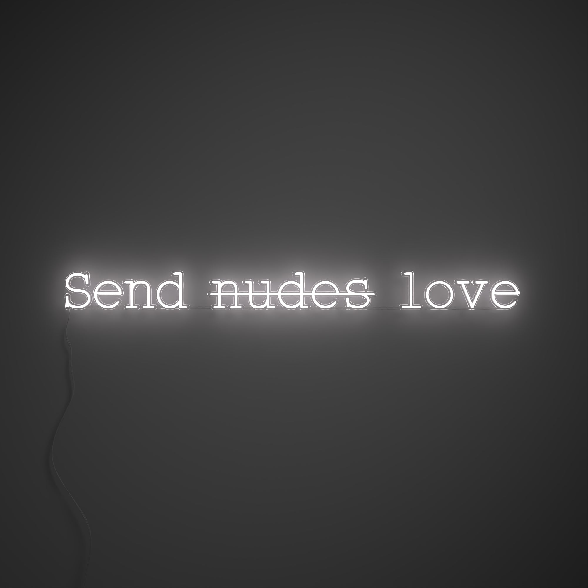 Send love - LED neon sign - YELLOWPOP USA