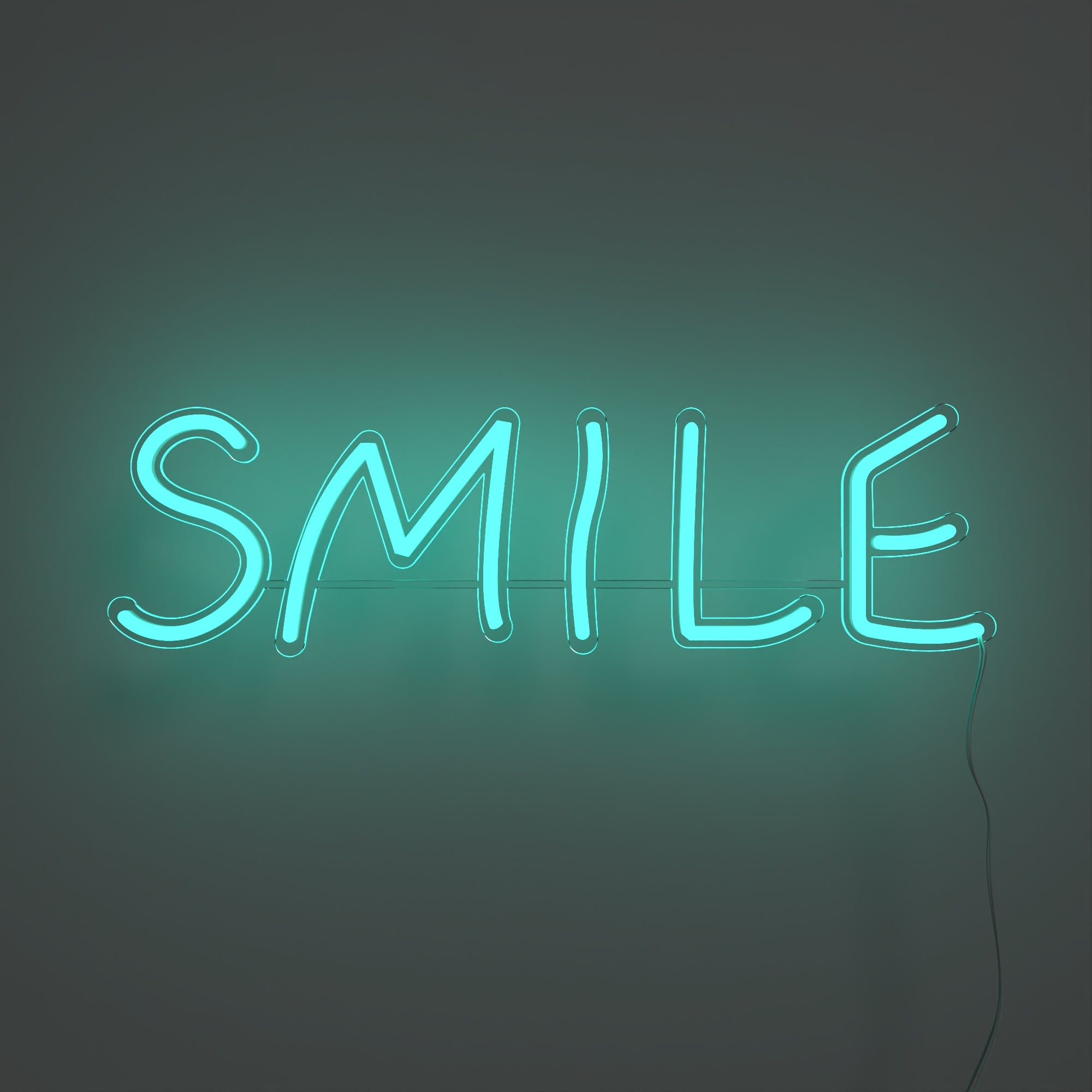 Smile, LED neon sign - YELLOWPOP USA