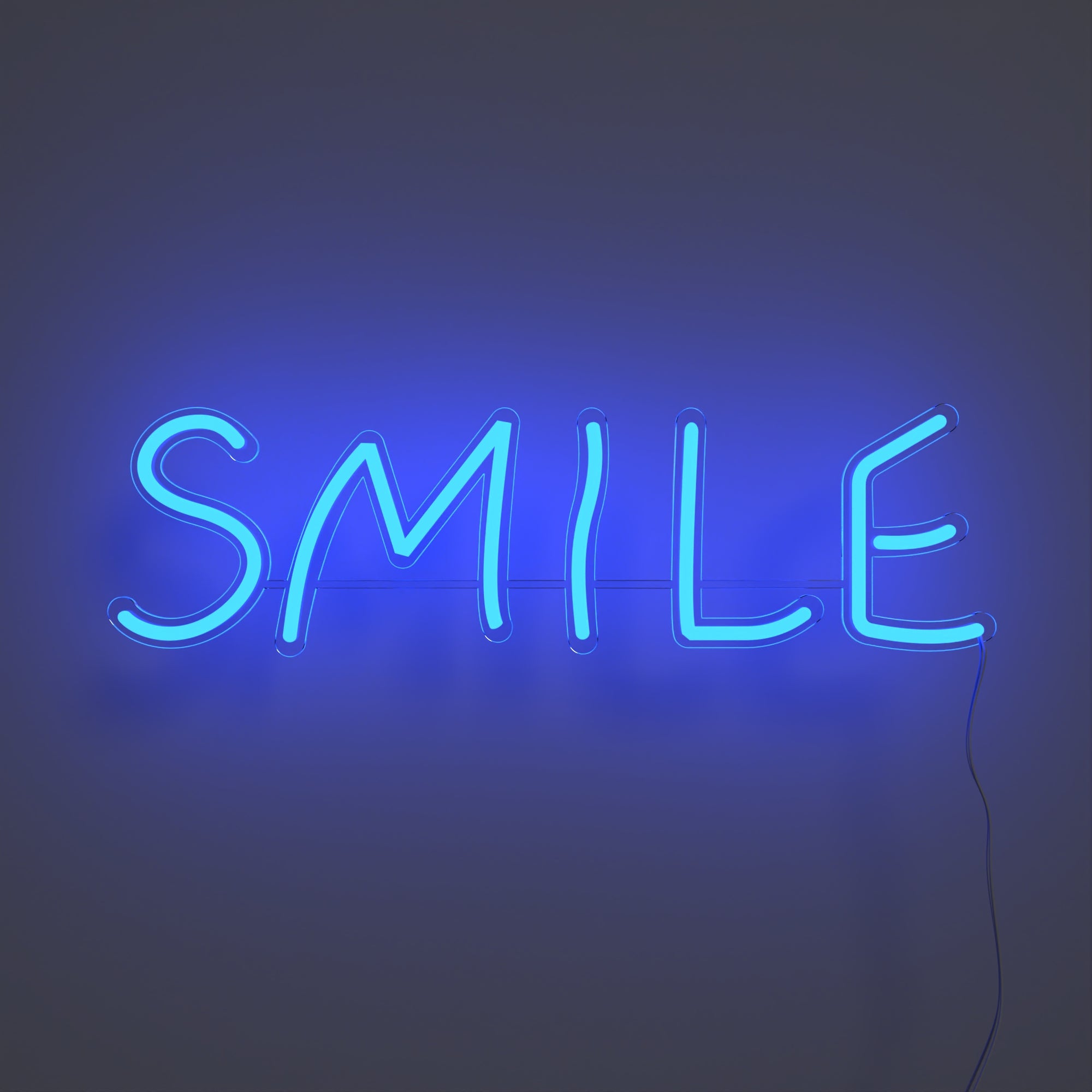 Smile, LED neon sign - YELLOWPOP USA