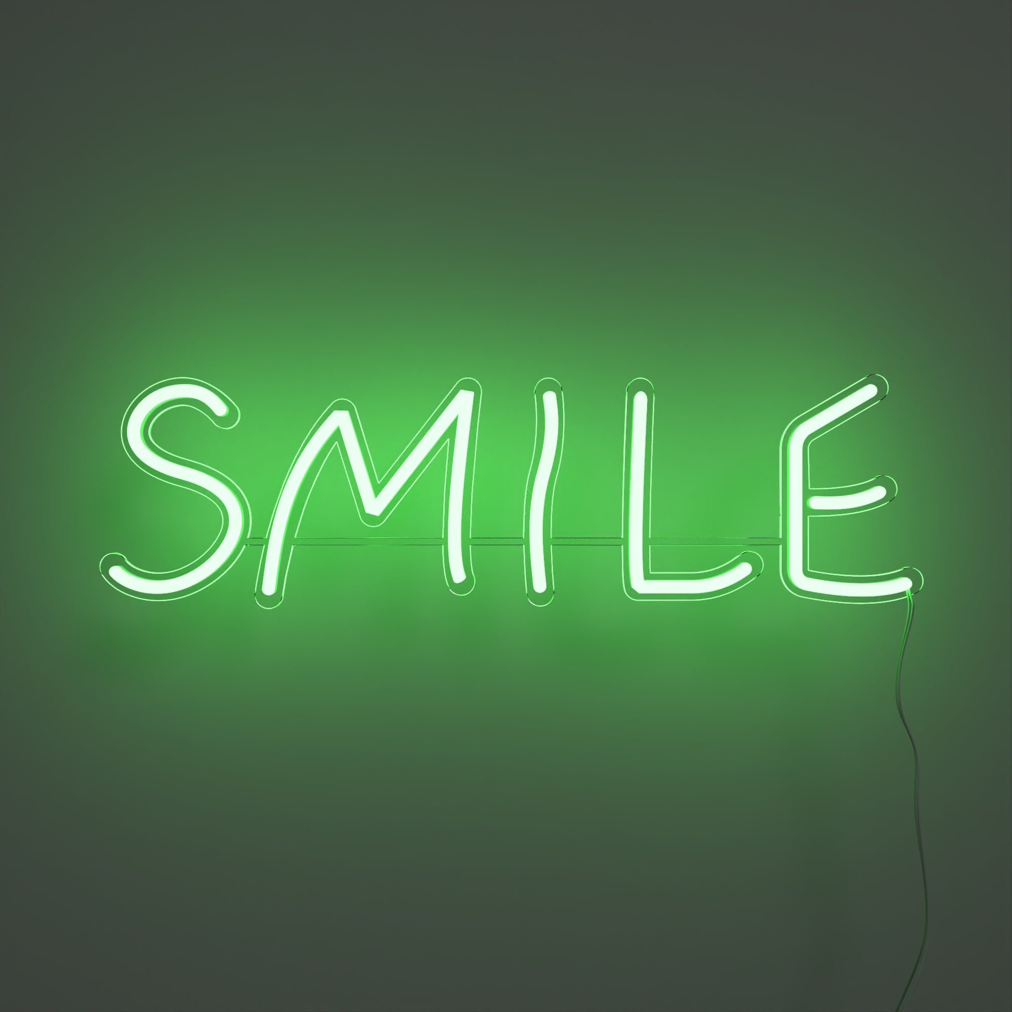 Smile, LED neon sign - YELLOWPOP USA