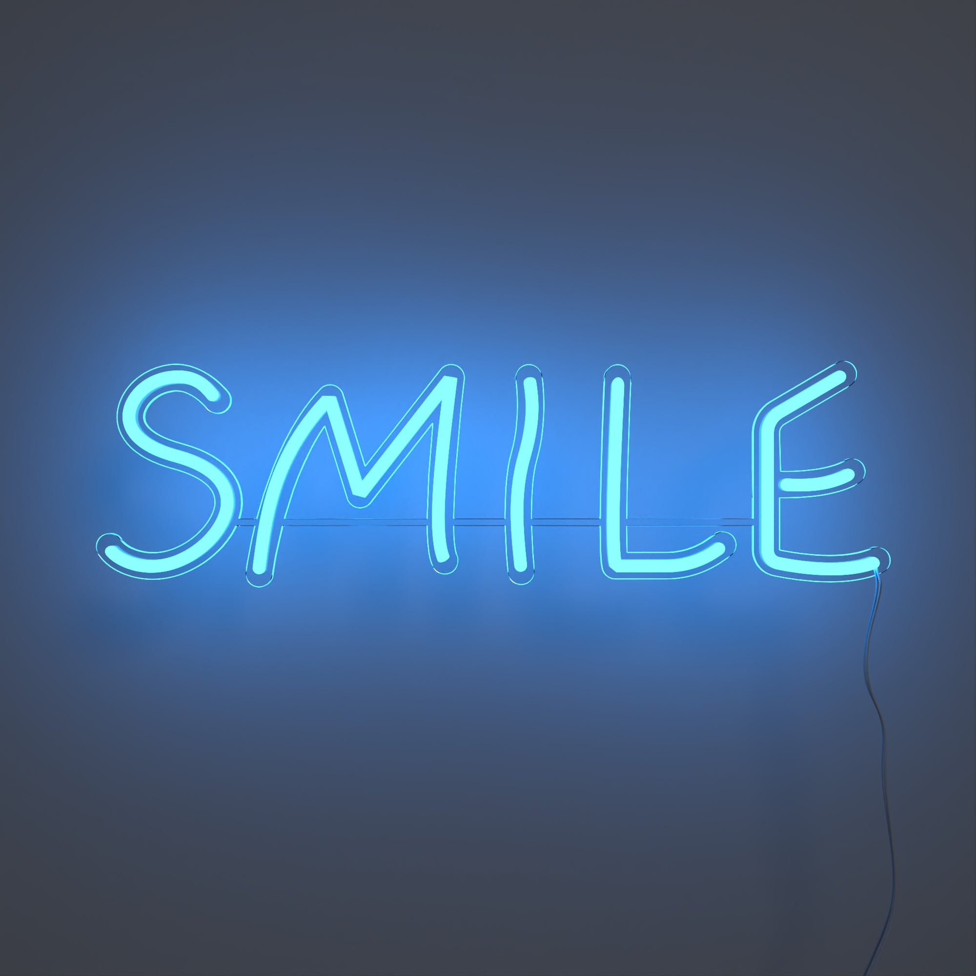 Smile, LED neon sign - YELLOWPOP USA