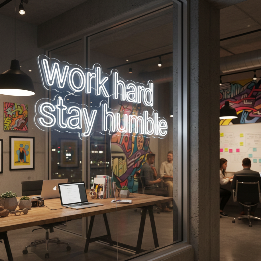 Work Hard Stay Humble - YELLOWPOP USA