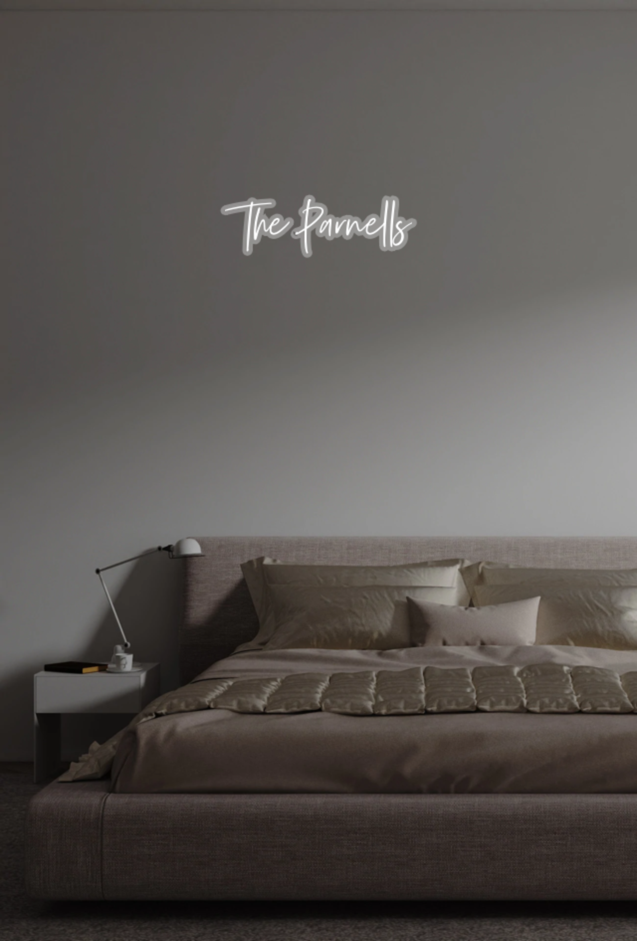 Custom text: The Parnells