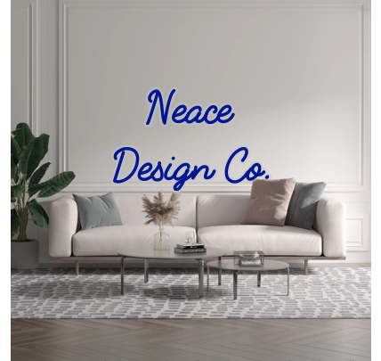 Custom text: Neace
Design Co.