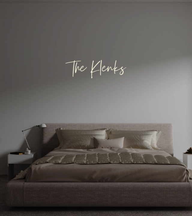 Custom text: The Klenks