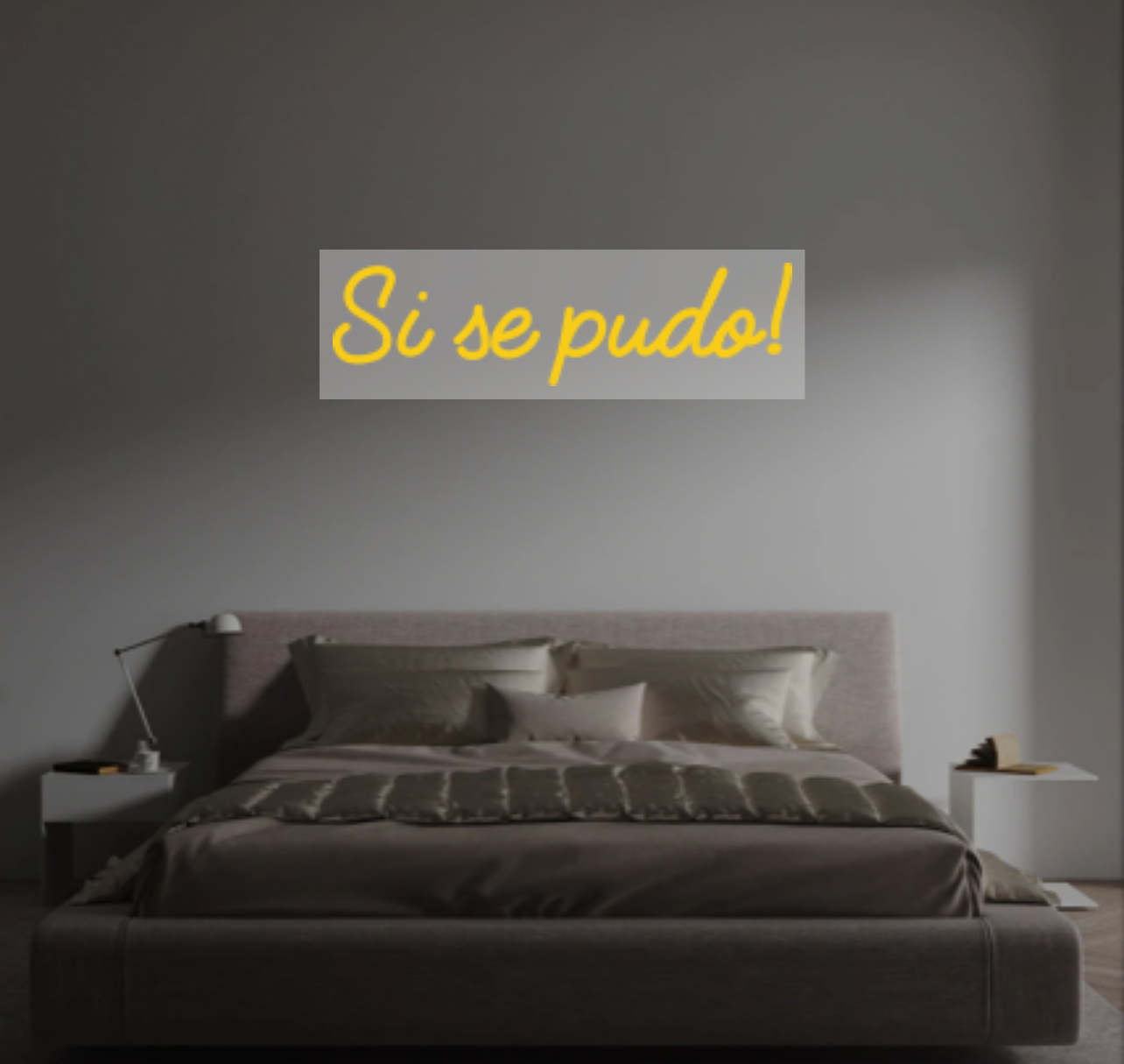 Custom text: Si se pudo!