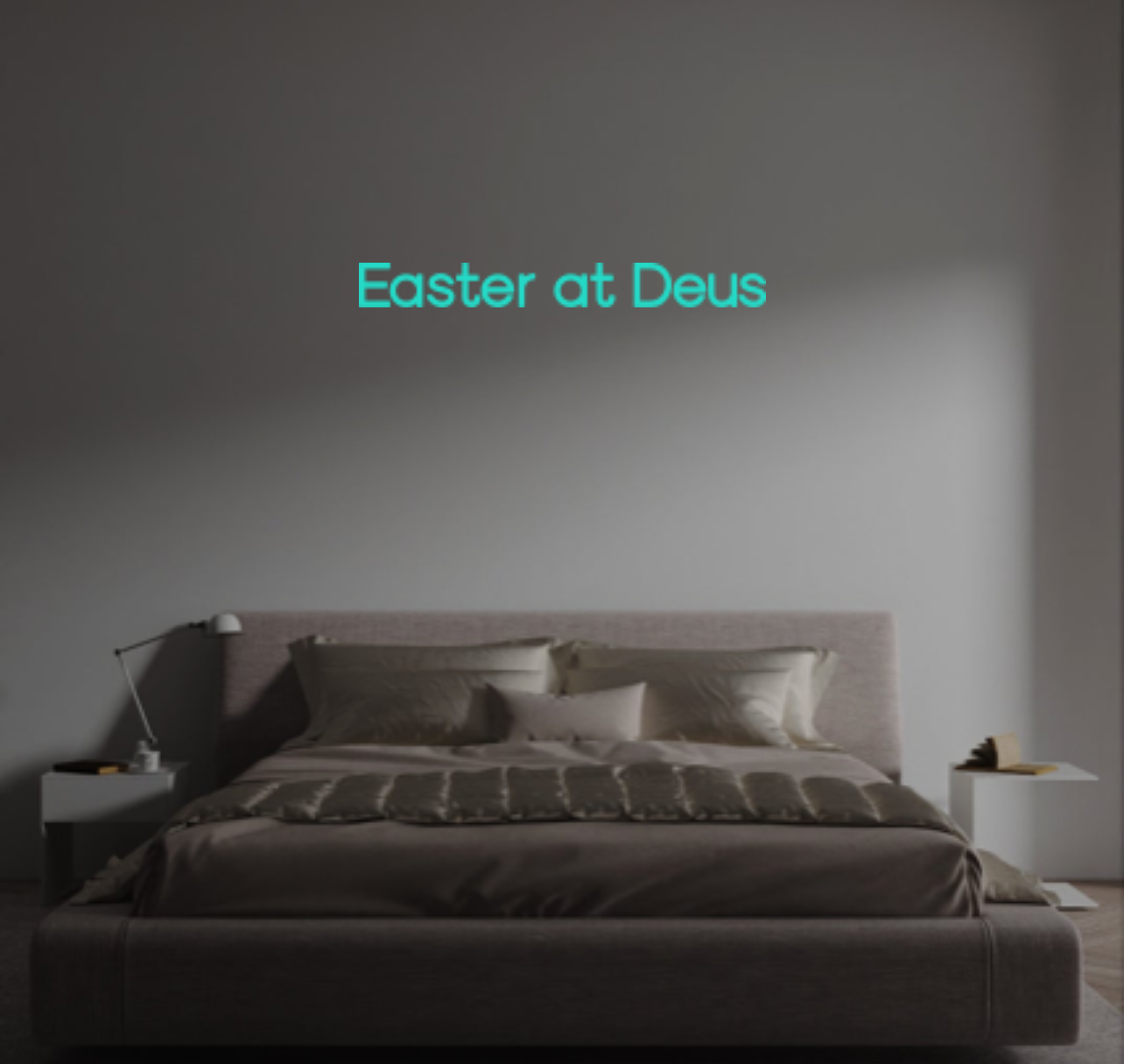 Custom text: Easter at Deus