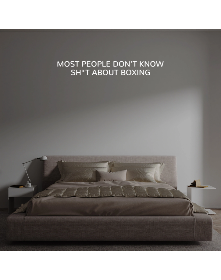 Custom text: MOST PEOPLE DON