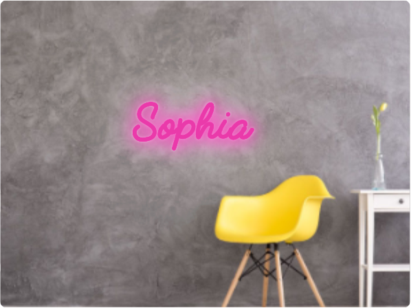 Custom text: Sophia