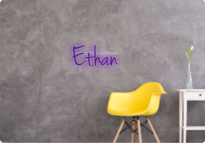 Custom text: Ethan
